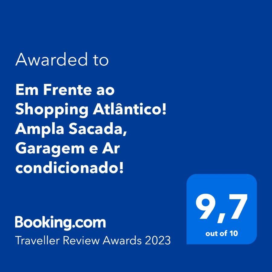 Em Frente Ao Shopping Atlantico! Com Sacada, Garagem E Ar Condicionado Apartment Balneario Camboriu Exterior photo